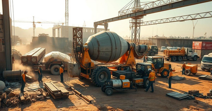 Aluguel de betoneira valor: descubra os preços e como economizar na sua obra Aluguel de betoneira valor: descubra os preços e como economizar na sua obra