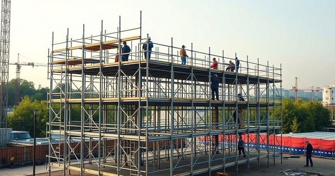 Como escolher o Andaime Metalico Tubular Tipo Torre perfeito para sua obra Como escolher o Andaime Metalico Tubular Tipo Torre perfeito para sua obra